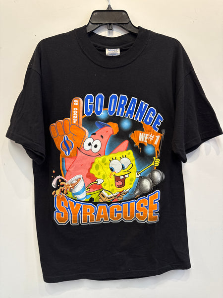 Extremely Rare Vintage Syracuse Basketball SpongeBob T Shirt Large TS601