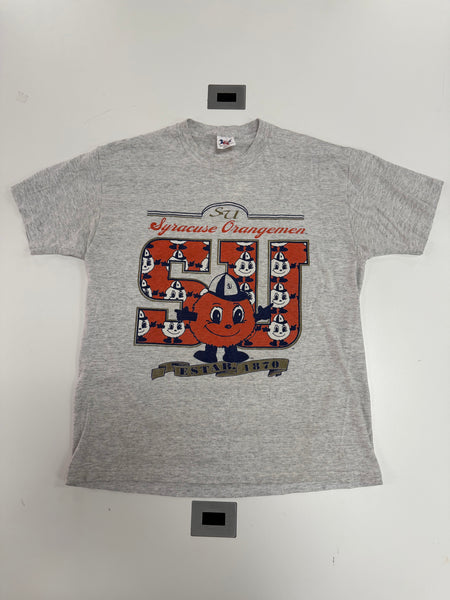 SU Orangemen Otto Estab. 1870 S/S T-Shirt Heather L USA TS655