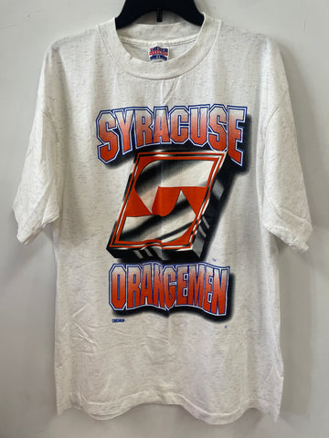 Vintage Syracuse Orangemen Large Logo T Shirt XL TS466