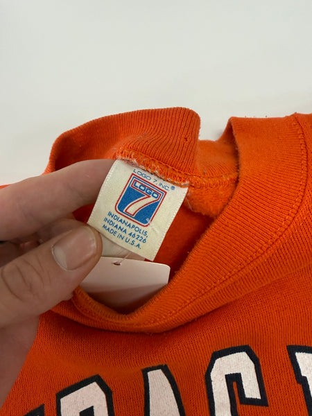 Vintage SU Orangemen "S" Crewneck Sweatshirt Orange L USA SS1238
