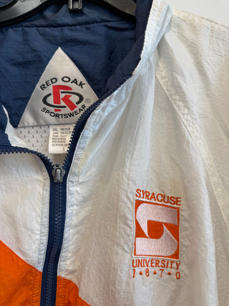 Vintage Syracuse Splash Windbreaker Jacket Large J332