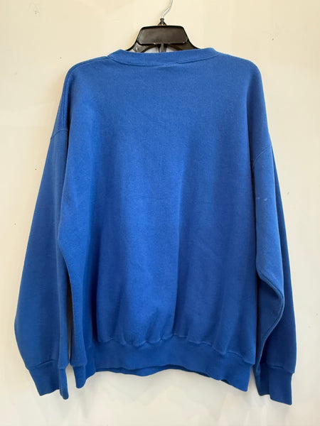 Vintage Royal Blue Syracuse Ticket Sweatshirt XL SS1178