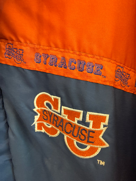 Vintage Syracuse University Full Zip Winter Jacket Large J441