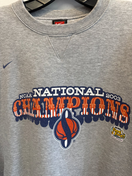 Vintage Syracuse Basketball 2003 National Champions Sweatshirt XL SS1211