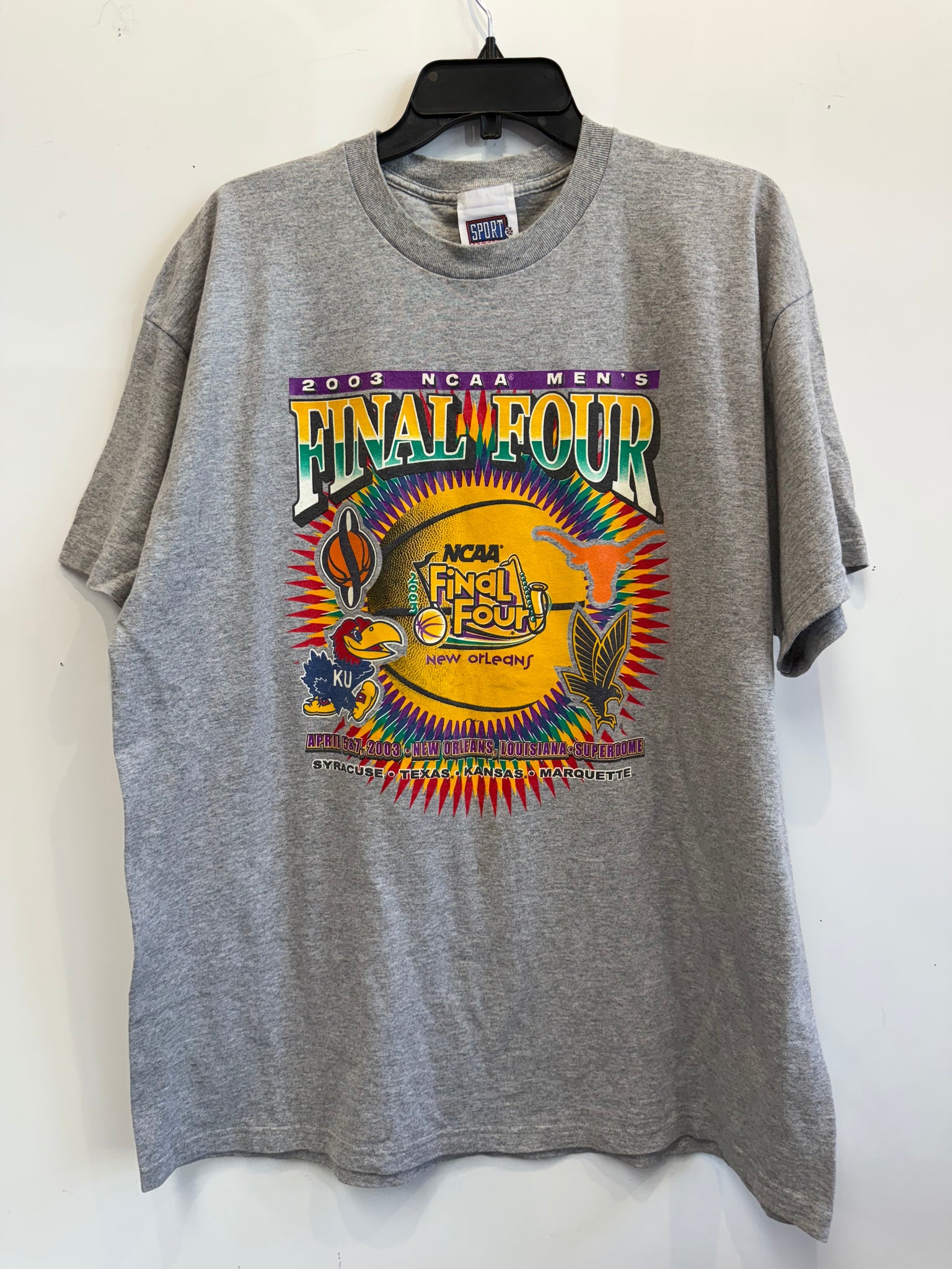 Vintage 2003 Syracuse Basketball Championship T Shirt 2XL TS594