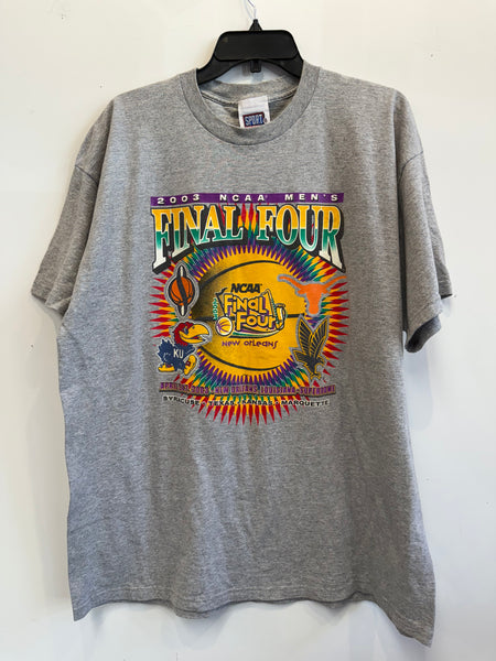 Vintage 2003 Syracuse Basketball Championship T Shirt 2XL TS594