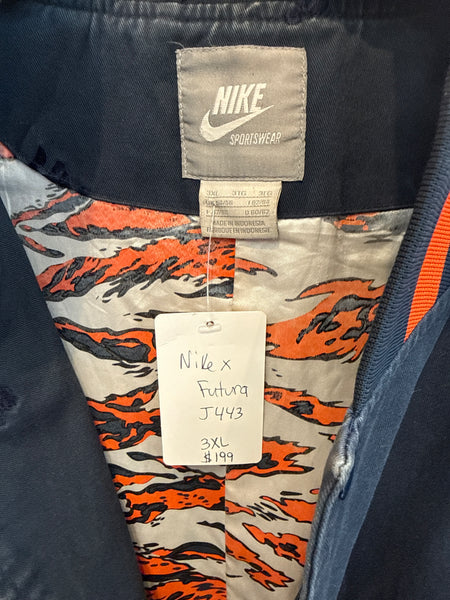Nike x Futura Syracuse University Varsity Jacket 3XL J443