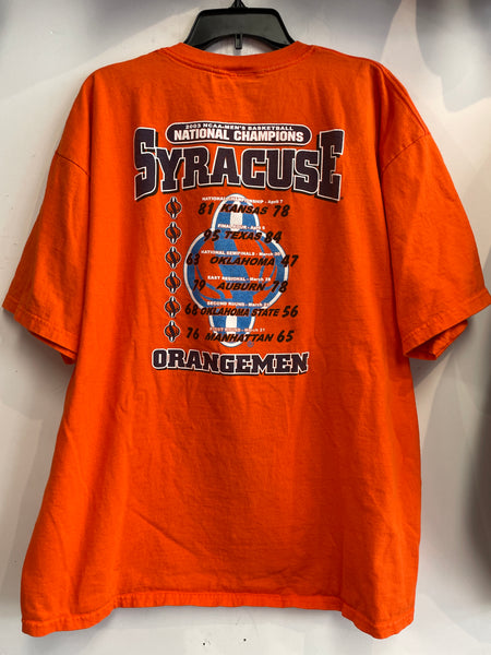 Vintage Syracuse Basketball 2003 Champs T Shirt 2XL TS522