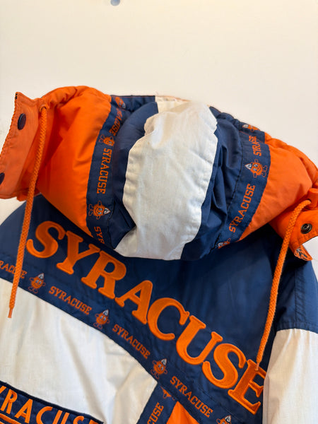 Vintage Syracuse University Full Zip Pro Player Tape Jacket Large J337