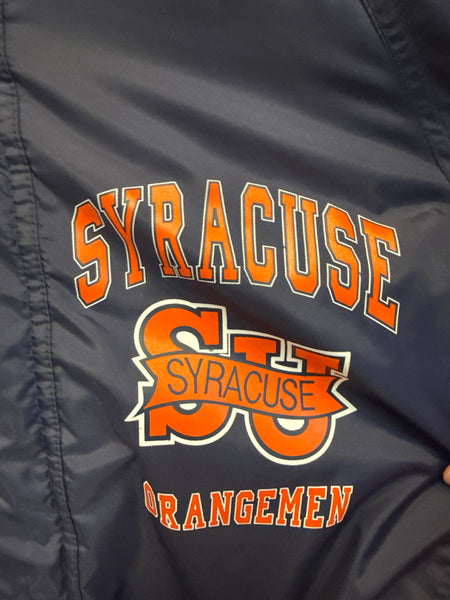 Vintage Syracuse University Full Zip Jacket w/ Banner Logo Large J326