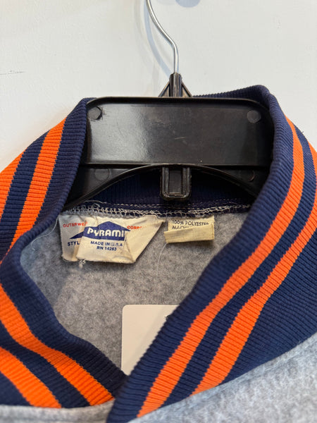 Vintage Syracuse Fleece Medium Weight Jacket Large J333