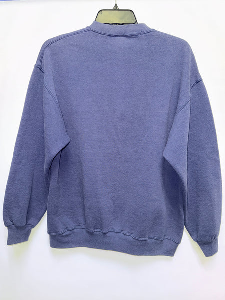 Vtg SU Orangemen Otto Crest Crewneck Sweatshirt Navy L SS1240