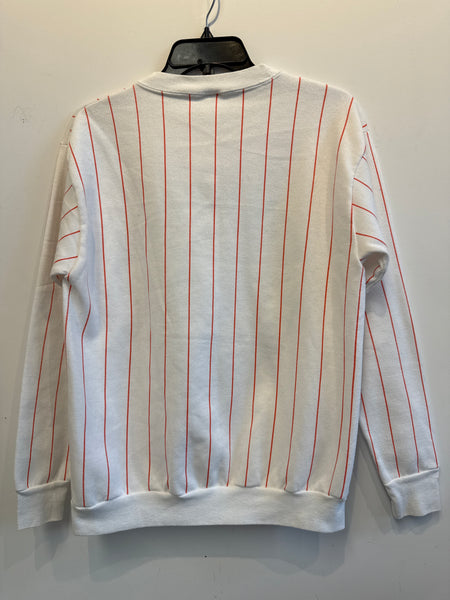 Vintage Pinstripe Syracuse Sweatshirt w/ Puff Print Medium/Large SS1231