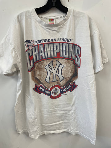 Vintage 1999 AL Champs New York Yankees T Shirt XL Y34