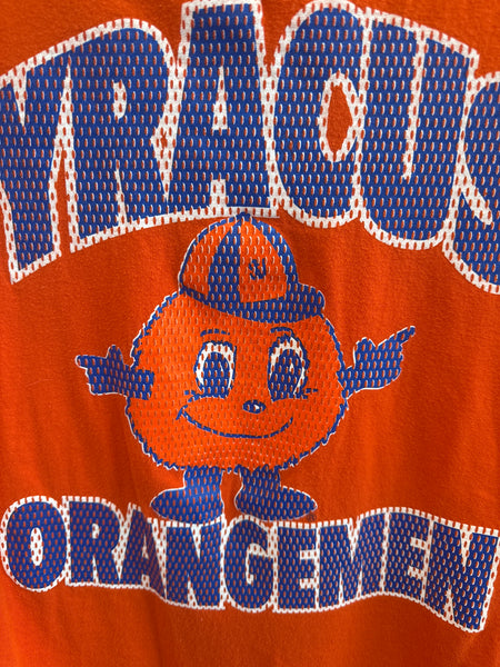 Vintage Syracuse Orangemen T Shirt w/ Otto Large TS555