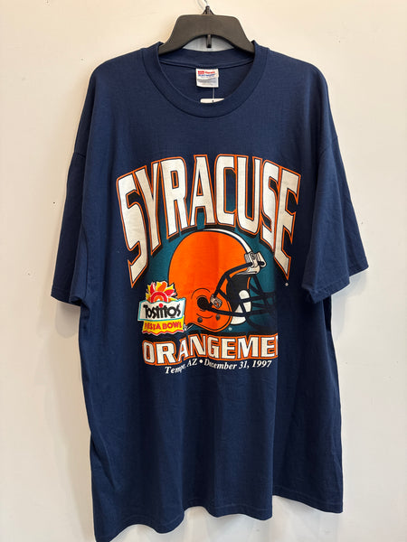 1997 Syracuse Orangemen Fiesta Bowl Tshirt 2XL TS618