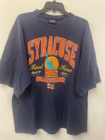 Vintage 1996 Final 4 Syracuse Basketball T Shirt XL TS502