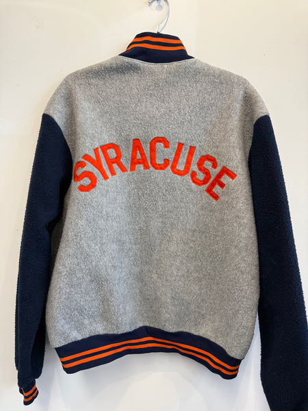 Vintage Syracuse Fleece Medium Weight Jacket Large J333