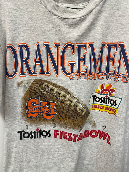 Vintage Syracuse Football 1997 Fiesta Bowl T Shirt Medium TS470