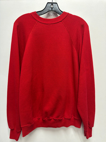 Vtg Syr Looney Tunes “Thyracuse” Sylvester Crewneck Sweatshirt Red M/L USA SS1269