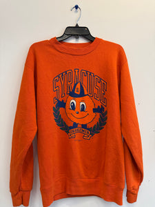 Vintage Syracuse Double-Sided Sweatshirt w/Otto Large SS1159