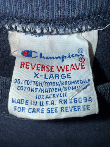 Vintage Syracuse University champion reverse weave stitched logo crewneck ss1262