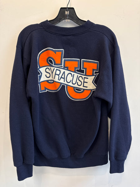 Vintage Syracuse University Orangemen Double Sided Otto and Banner Logo Sweatshirt M/L SS1209
