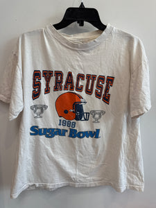 Vintage 1988 Sugar Bowl Syracuse Football T Shirt L/XL TS559