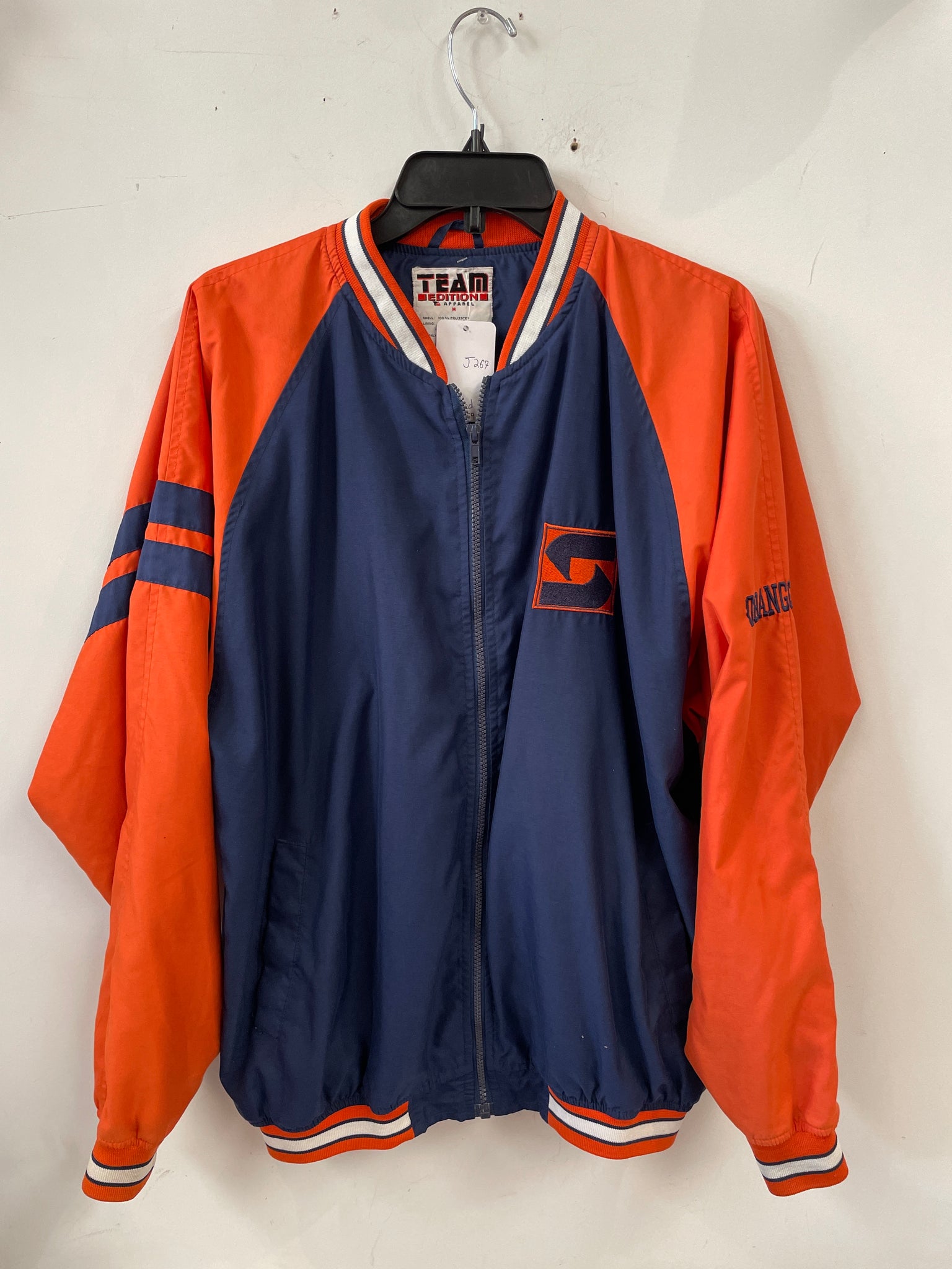 Vintage Syracuse Jacket with Retro Interlocking S Logo Med J267