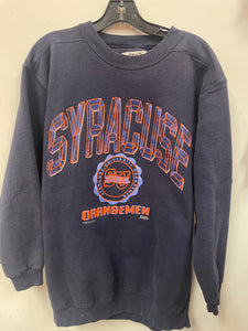 Vintage Syracuse Orangemen Sweatshirt Navy Blue L SS1031