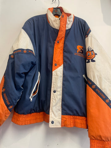 Vintage SU jacket blue and orange XL J306