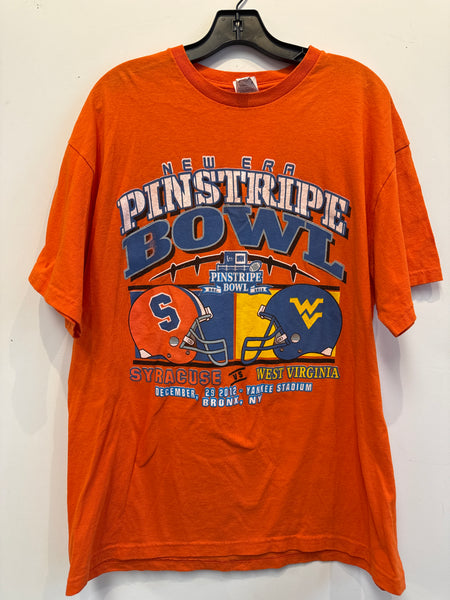 2012 Syracuse Football Pinstripe Bowl Game T Shirt XL TS602