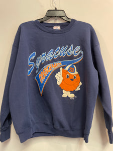 Vintage Syracuse Orangemen Script Sweatshirt with Otto XL SS1061