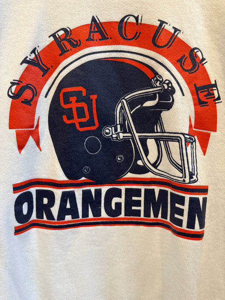 Vintage Syracuse Orangemen Football Sweatshirt Fits a Large SS1232