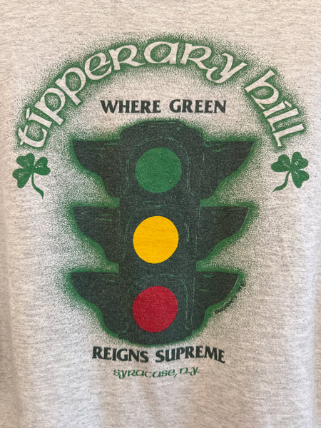Vintage Tipp Hill Upside Down Traffic Light T Shirt XL
