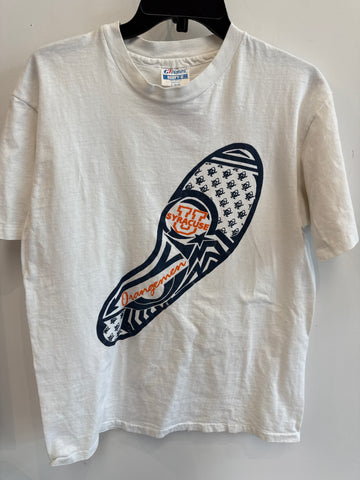 Vintage Syracuse Orangemen Shoe T Shirt Med/Large TS542