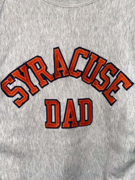 Vtg SU Dad Crewneck Sweatshirt Grey XL USA SS1284