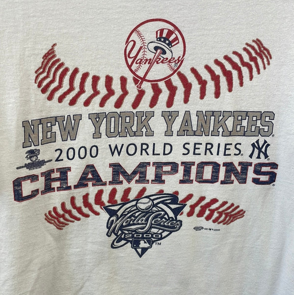 Vintage Yankees 2000 World Series Champs T Shirt Medium Y20