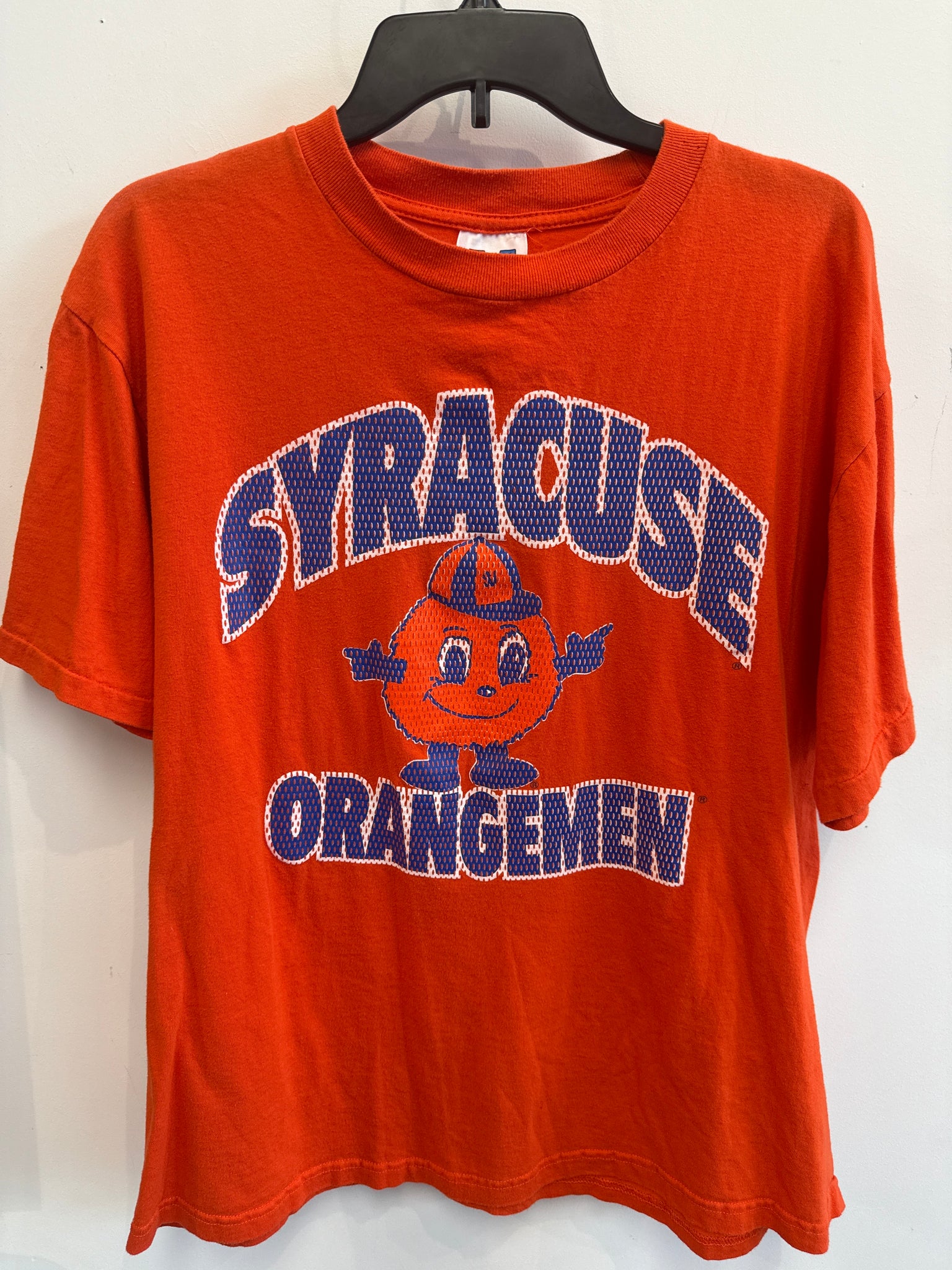 Vintage Syracuse Orangemen T Shirt w/ Otto Large TS555