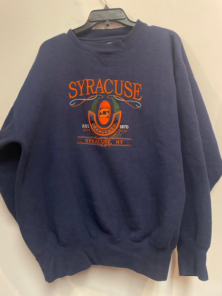 Vintage Stitched Syracuse Sweatshirt Large SS1055