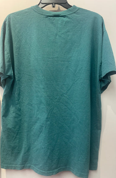 Vintage Striped Green/Blue Syracuse Tee XL TS512