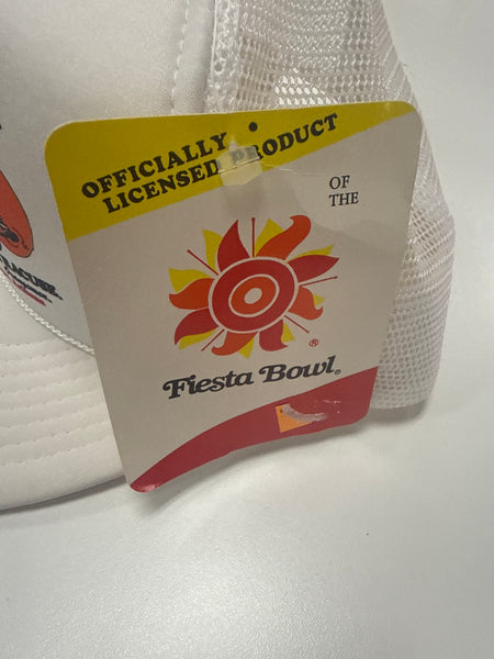 Vintage White Fiesta Bowl Trucker Hat