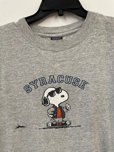 Vintage Syracuse Snoopy T-Shirt Large TS453
