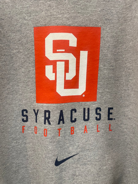 Vintage SU Football Nike Gray Sweatshirt M/L SS1045