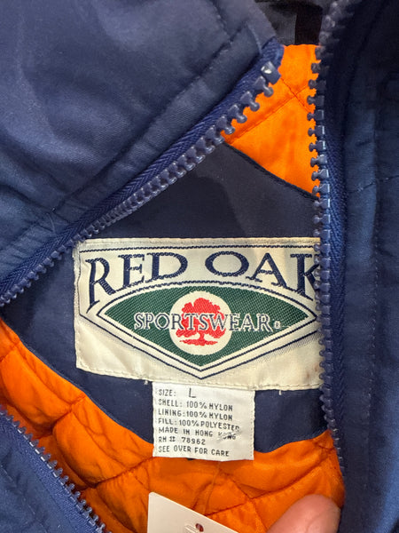 Vintage Syracuse University 1/4 Zip Winter Jacket Large J440