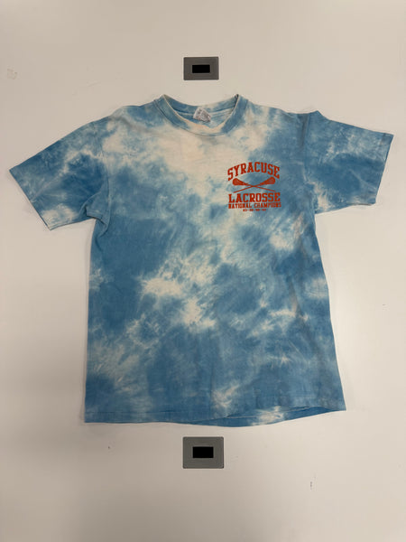 SU Lax National Champions S/S T-Shirt Tye-Dye M USA TS643