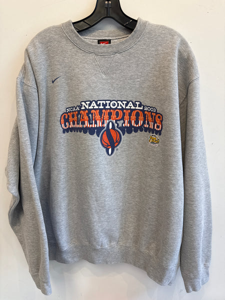 Vintage Syracuse Basketball 2003 National Champions Sweatshirt XL SS1211