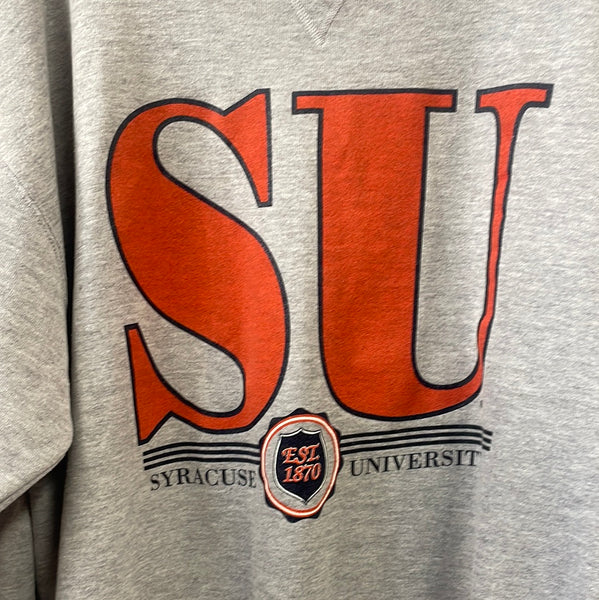 Vintage Syracuse Large SU Graphic Sweatshirt 2XL SS986