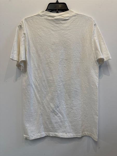 Vintage Syracuse Orangemen Otto University Seal T-Shirt White L TS629