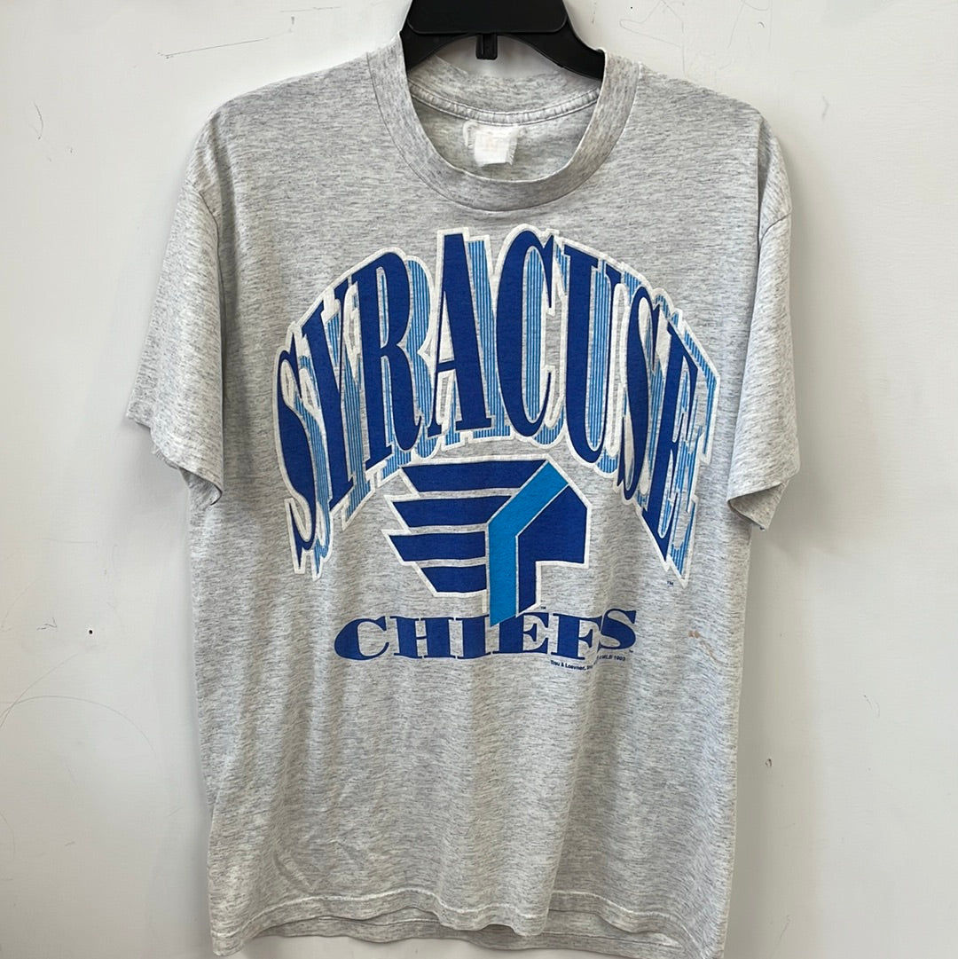 Vintage Syracuse Chiefs Indian Head T Shirt M/L